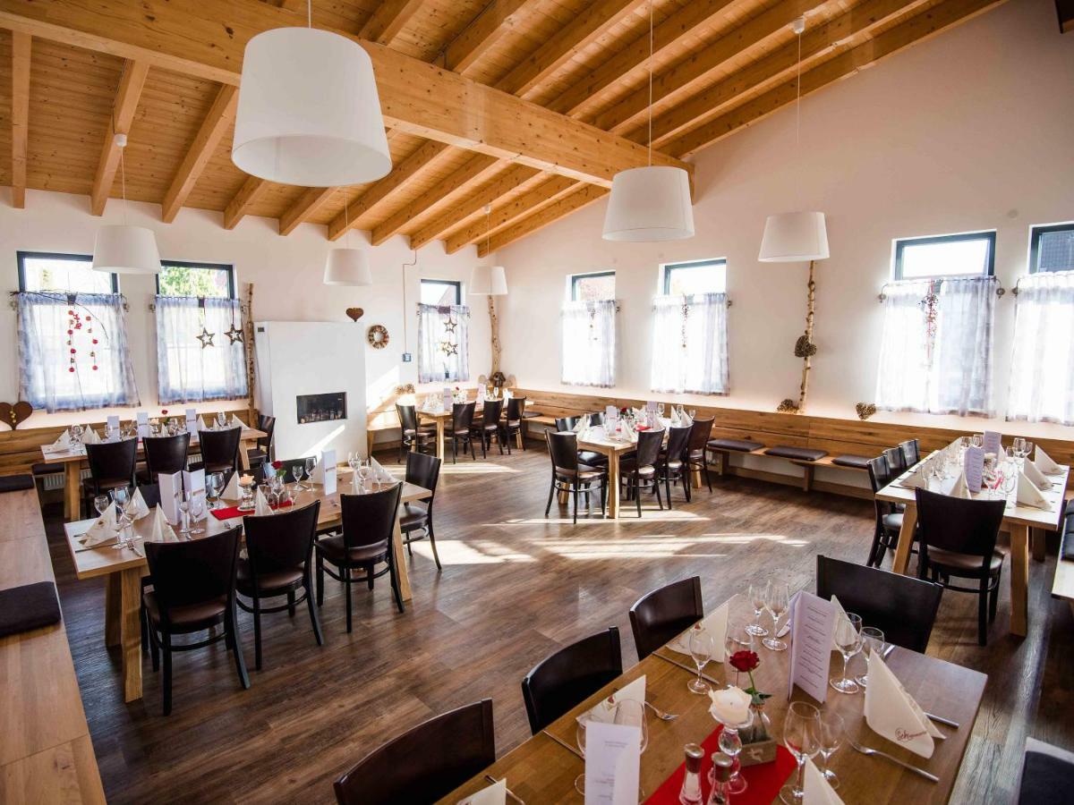 Hotel Kitz Ehemals Schlemmerhuette Langweid ภายนอก รูปภาพ